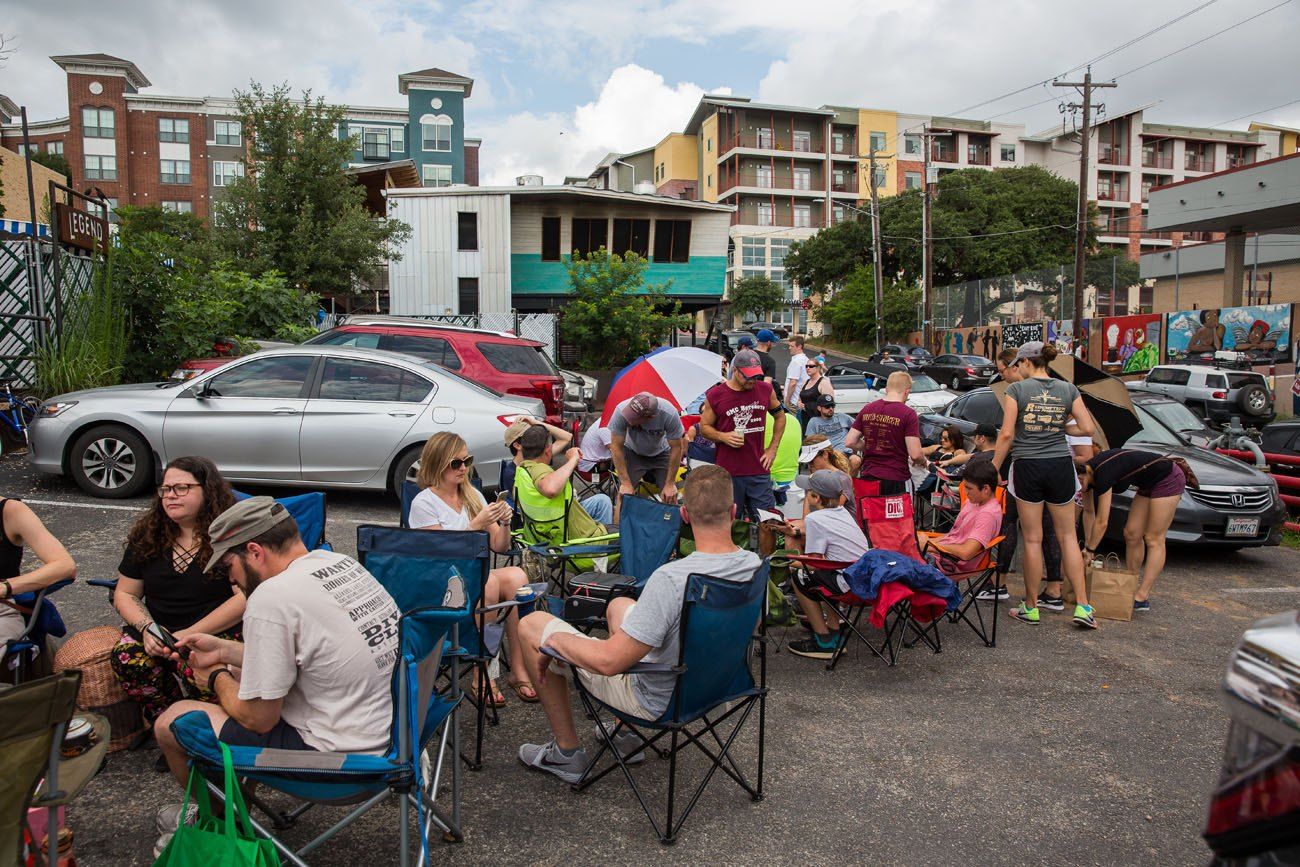 Franklin Barbecue Line