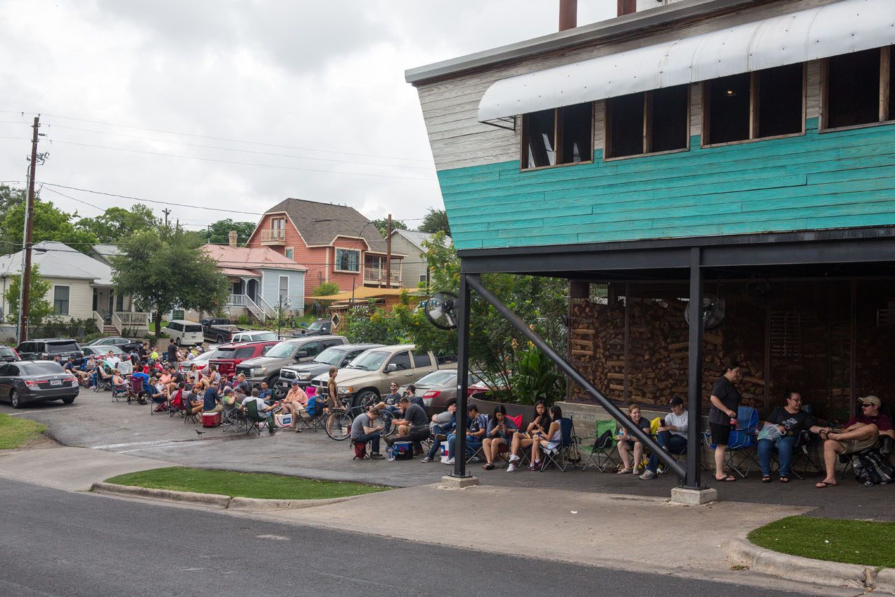 Franklin Barbecue Line