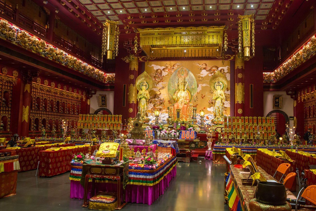 Inside Buddha Tooth Relic