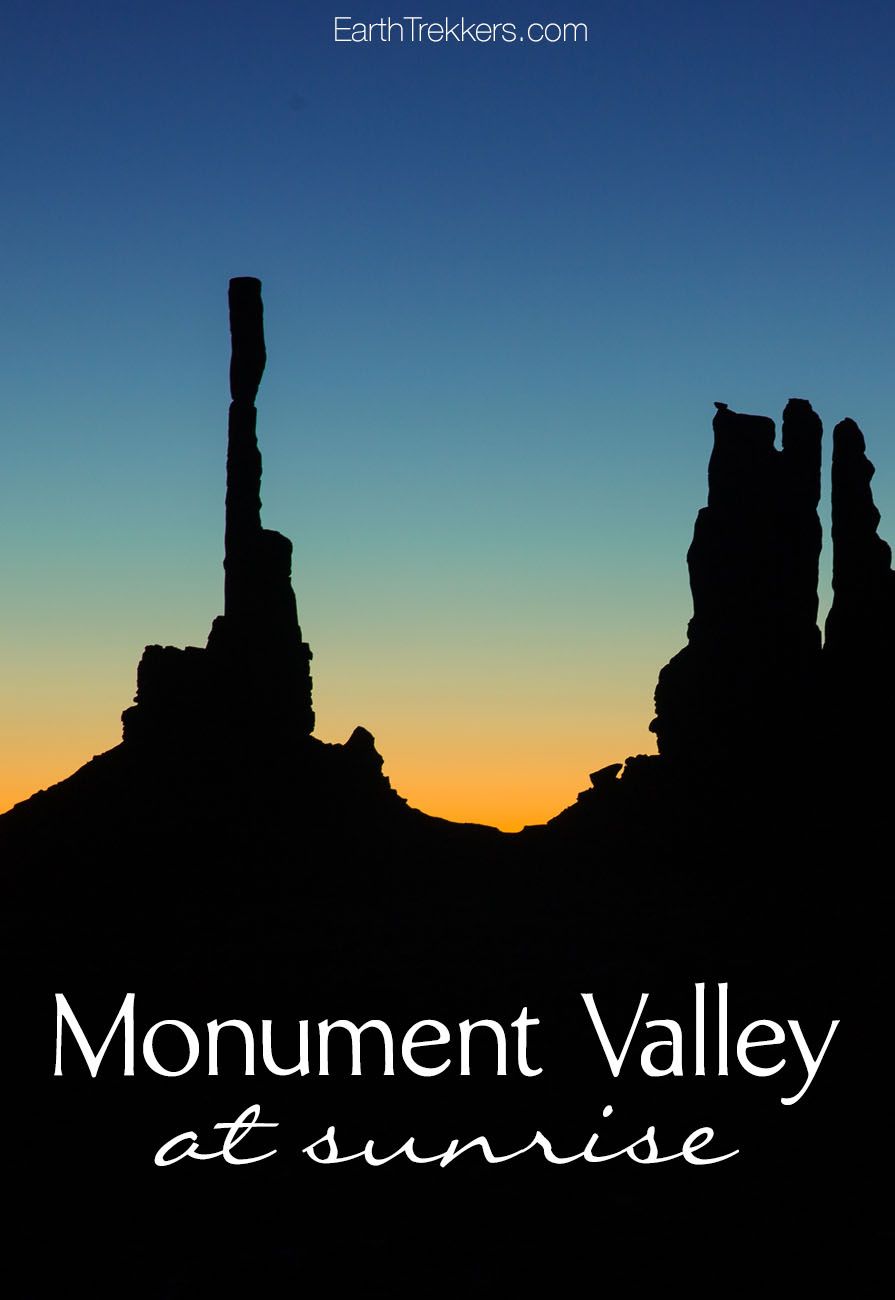 Monument Valley at Sunrise