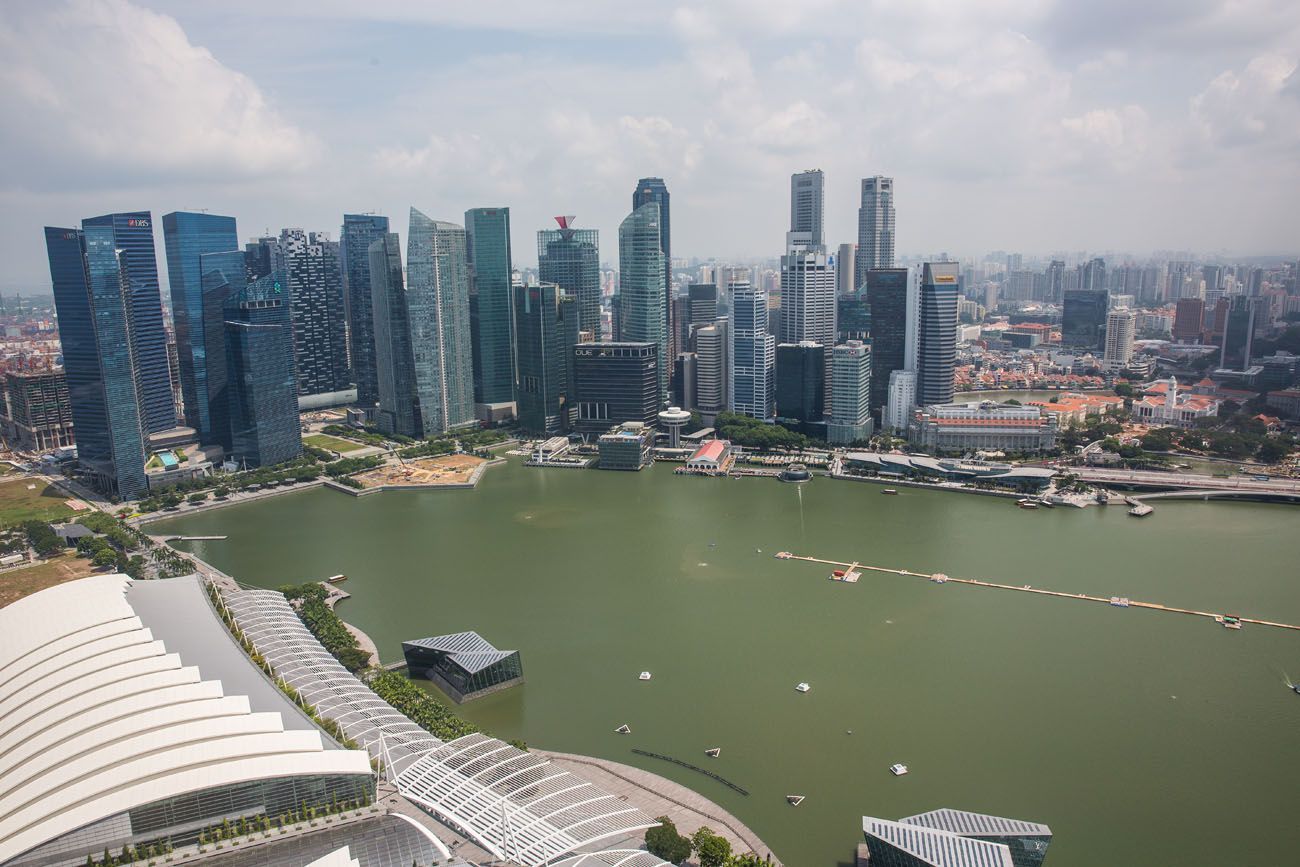 Overlooking Singapore