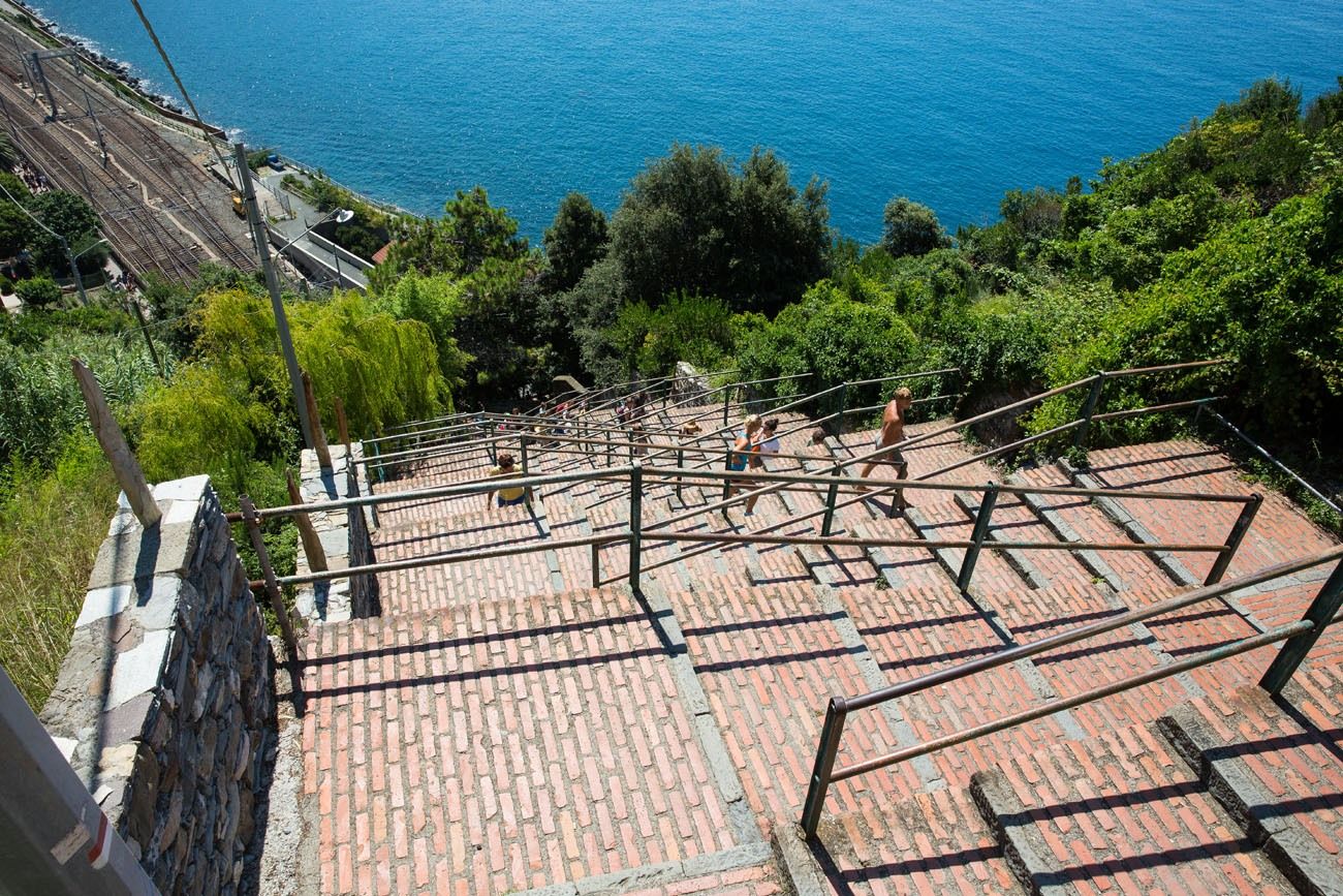 Steps to Corniglia