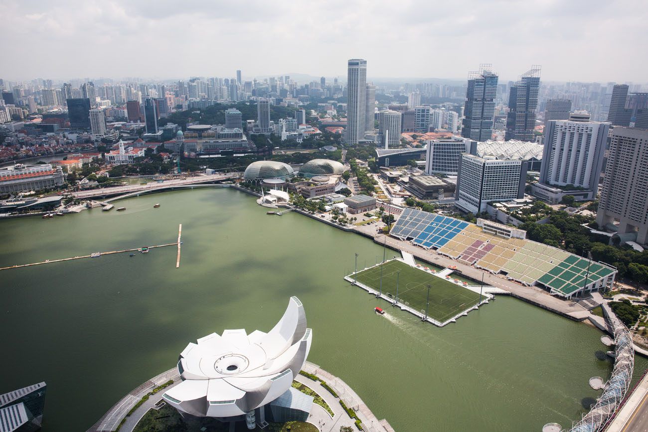 View from Marina Sands