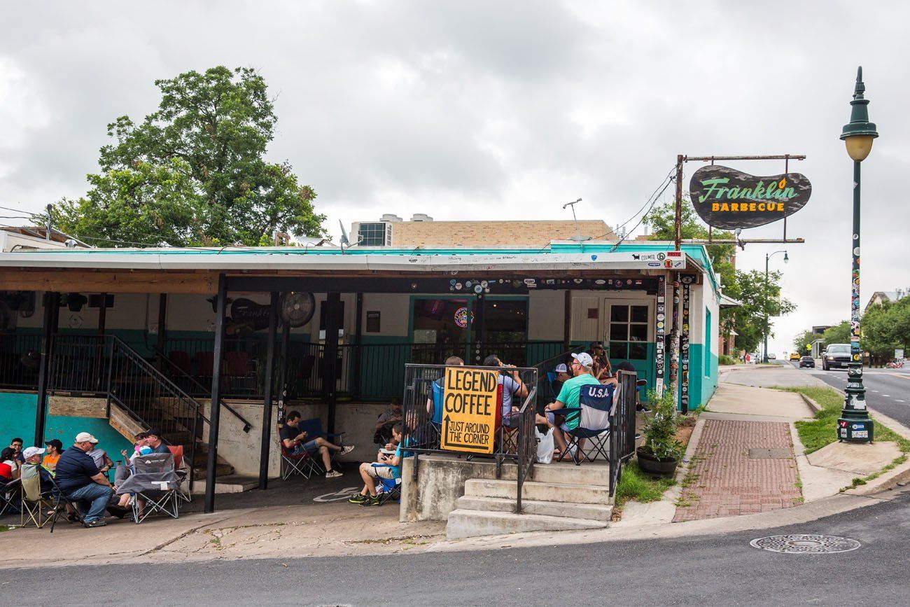 Waiting for Franklin Barbecue