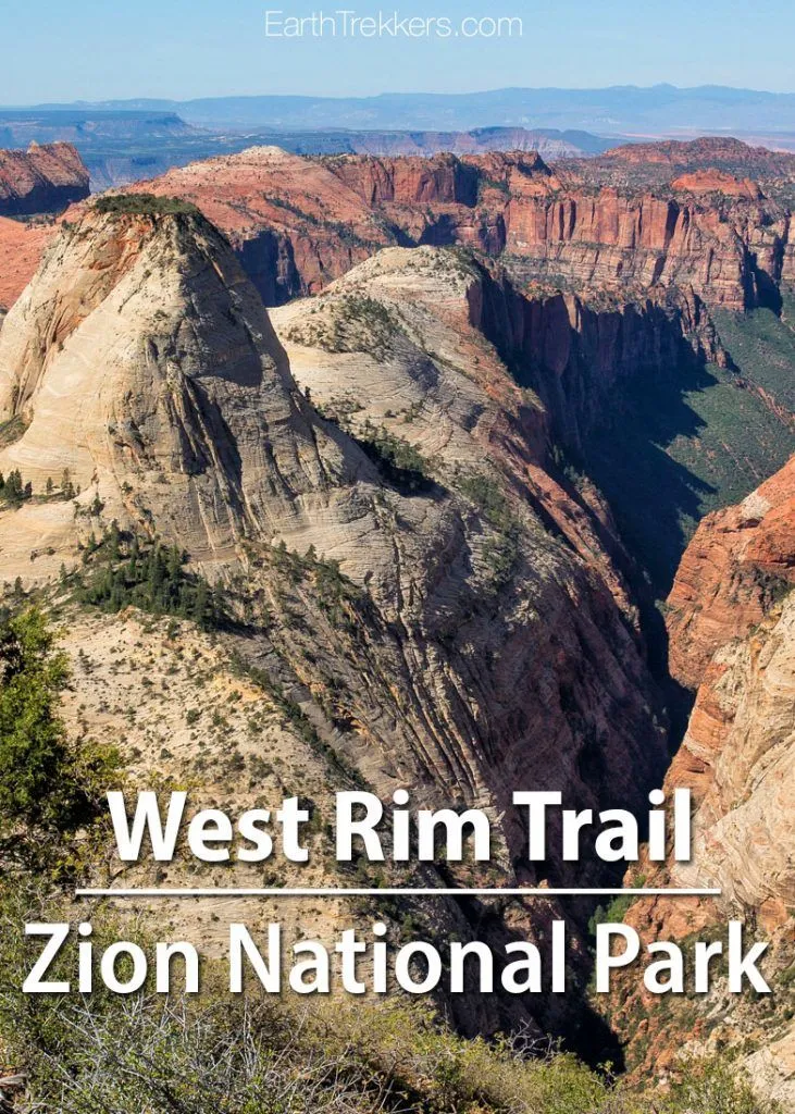 West Rim Trail Zion
