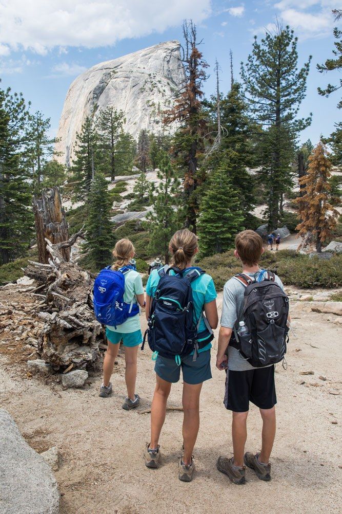 Final View of Half Dome