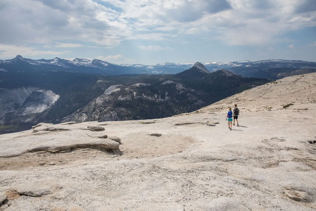 Kids on top of Half Dome