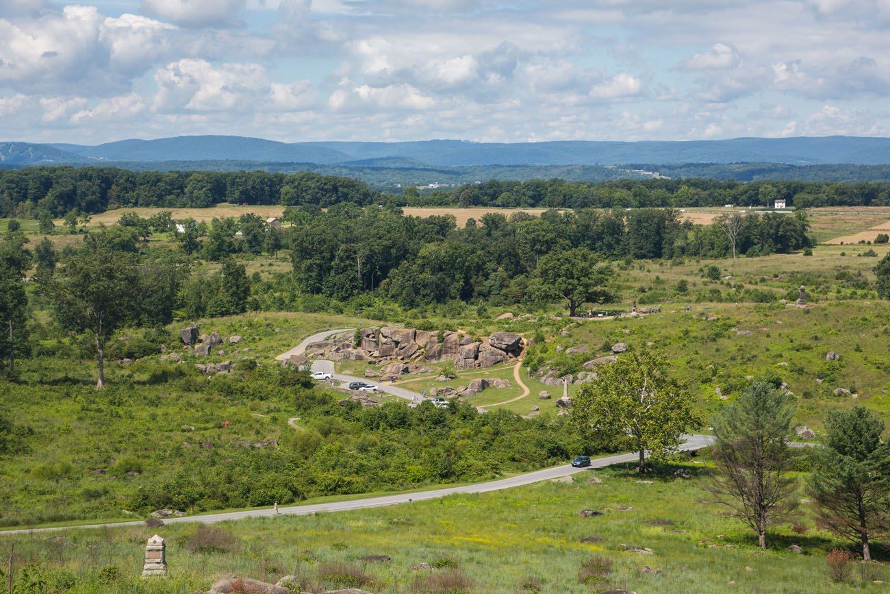 Little Round Top View