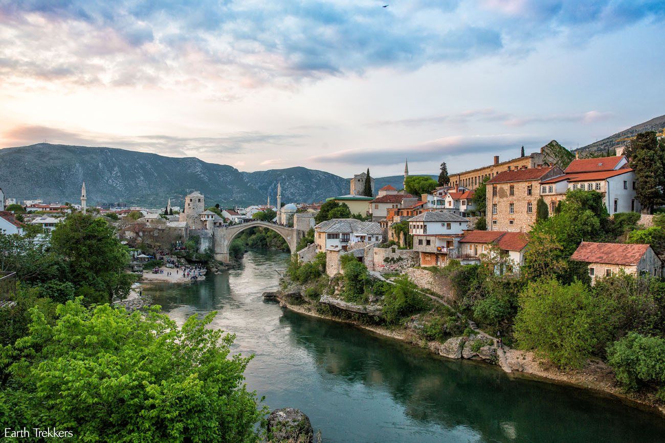 Mostar Sunset