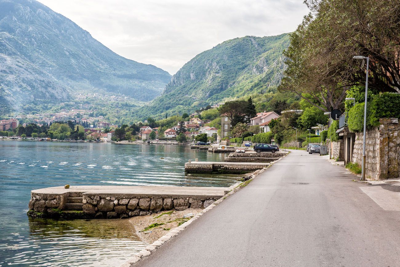 Narrow Kotor Road