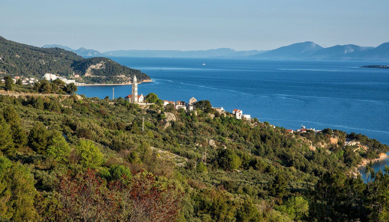 Dalmatian Coast balkan peninsula itinerary