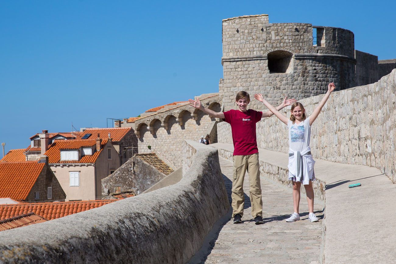 Dubrovnik Walls balkan peninsula itinerary