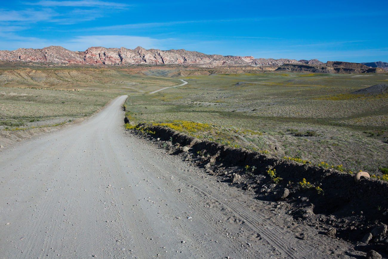 First section of road