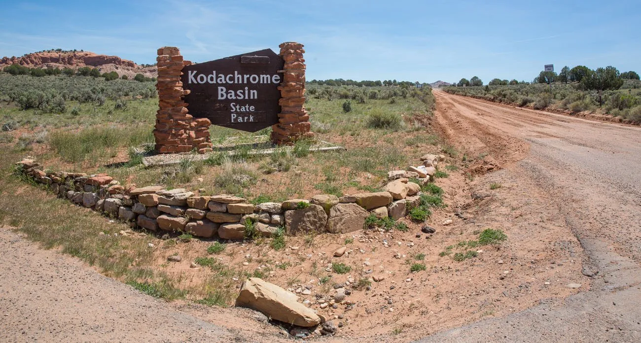 Kodachrome Entrance