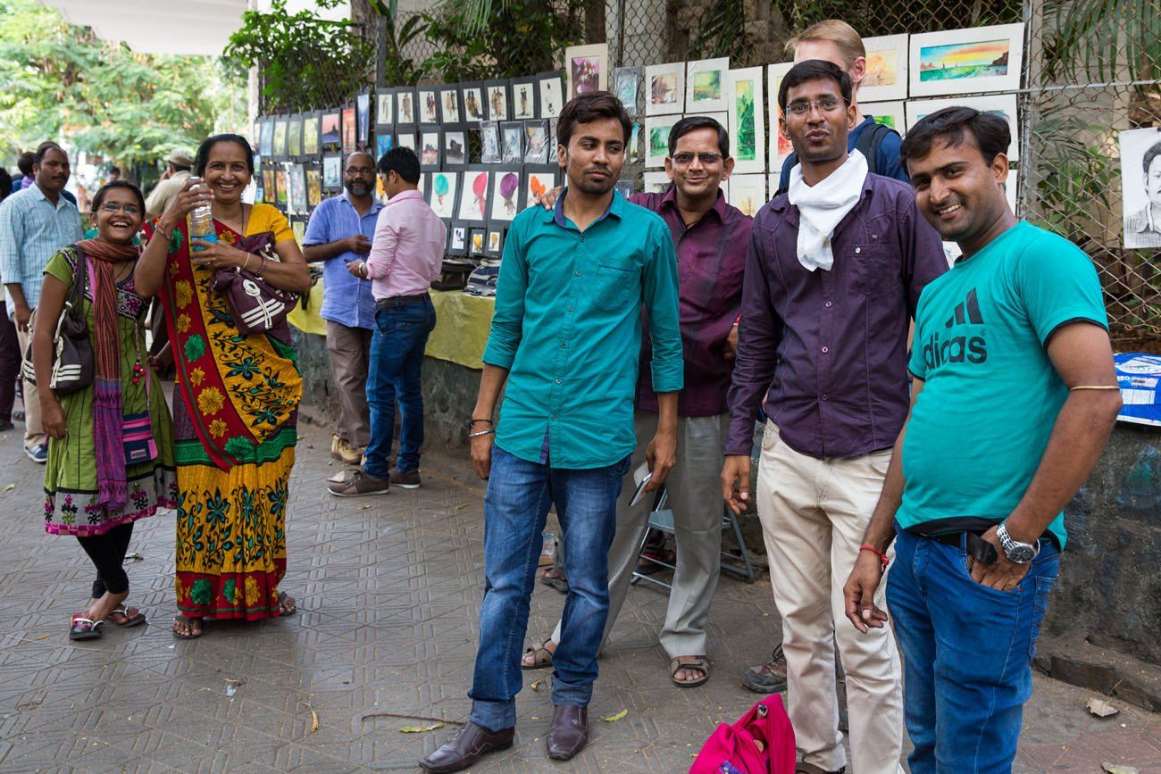 Meeting People in Mumbai