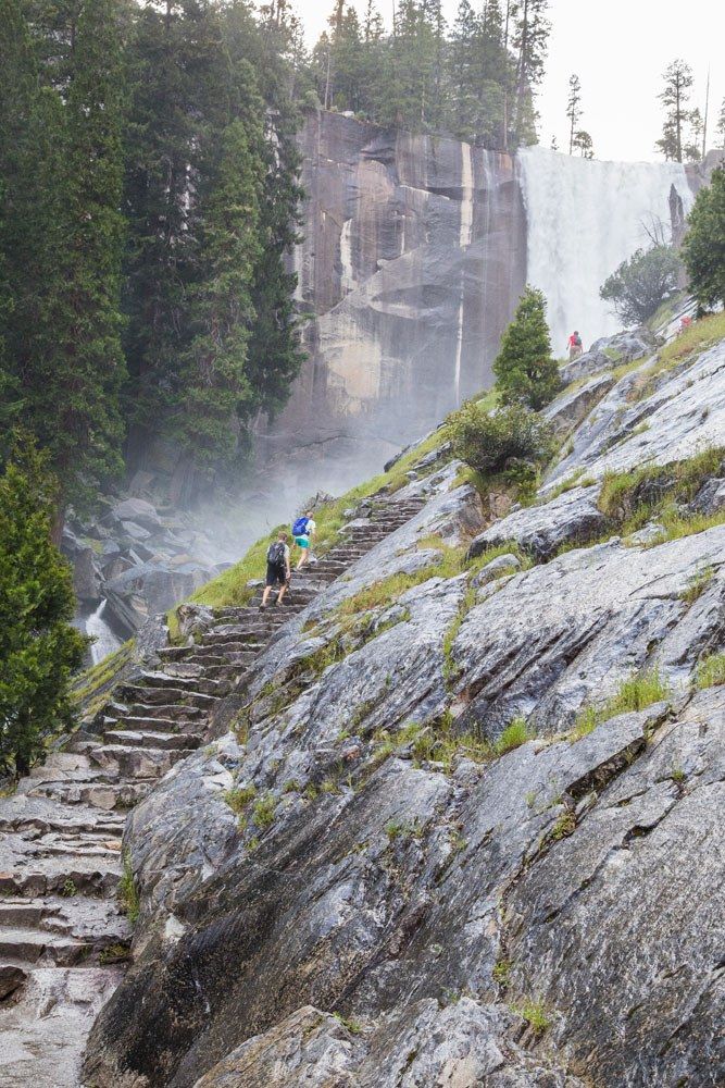 Mist Trail Steps