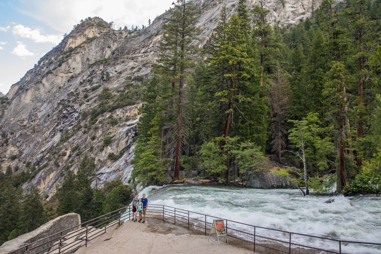 Top of Vernal Falls