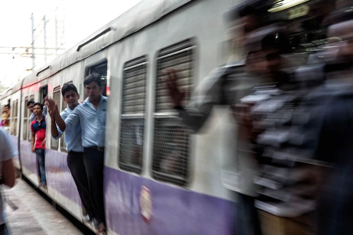 Train in Motion