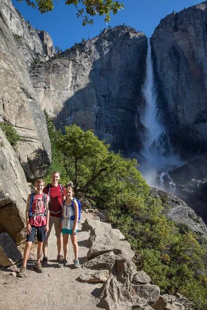 Yosemite Falls hike