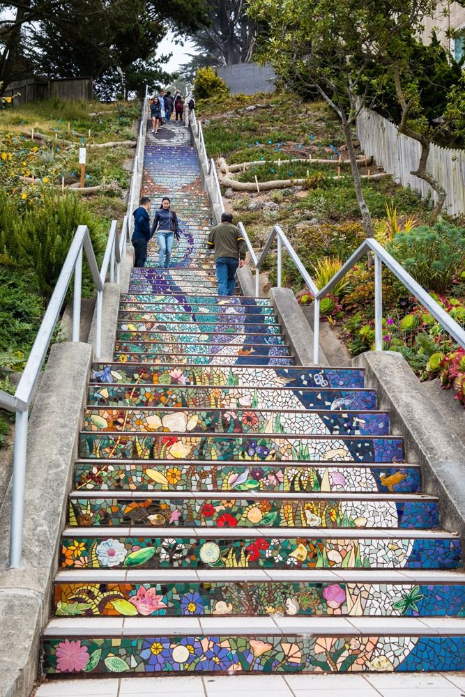 16th Ave Tiled Steps