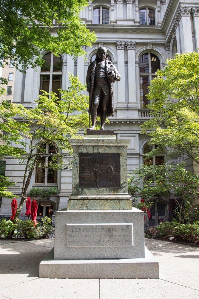 Benjamin Franklin Statue