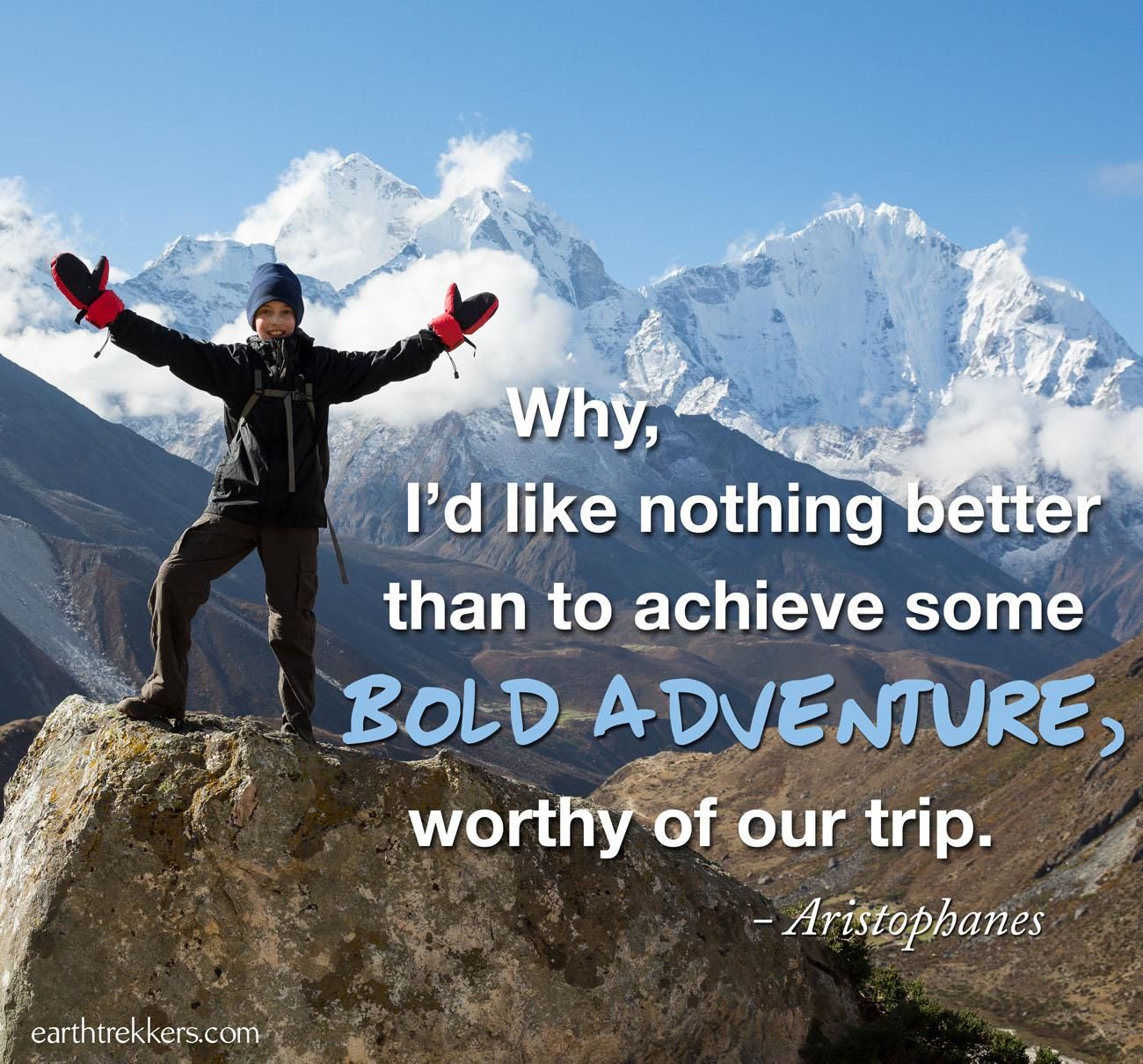 Bold Adventure Travel Quote