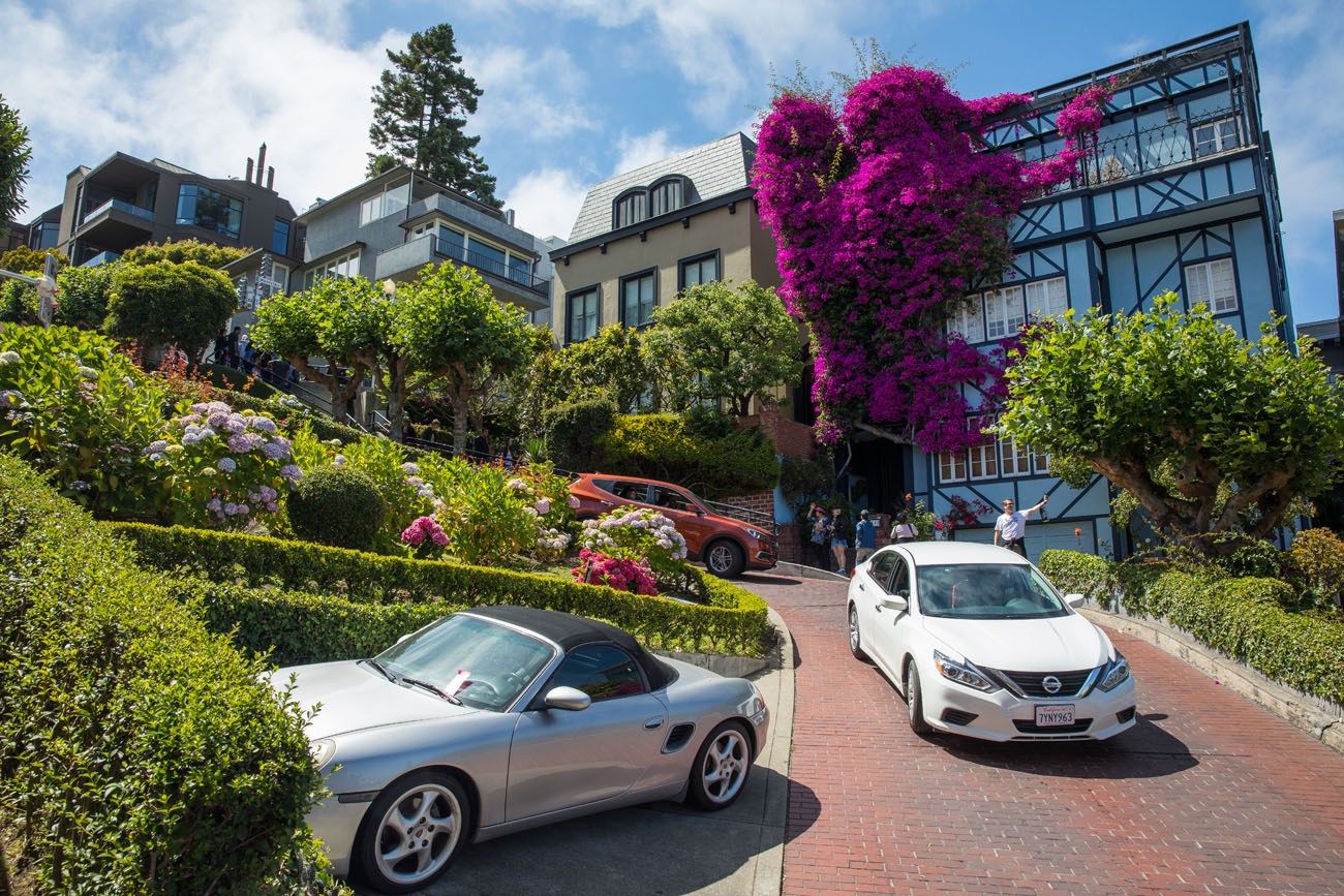 Driving Lombard Street