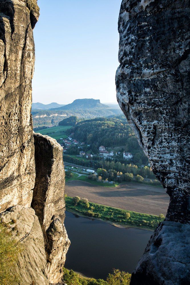 Elbe from Bastei