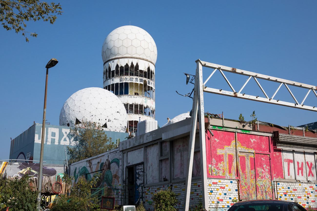 Entering Teufelsberg