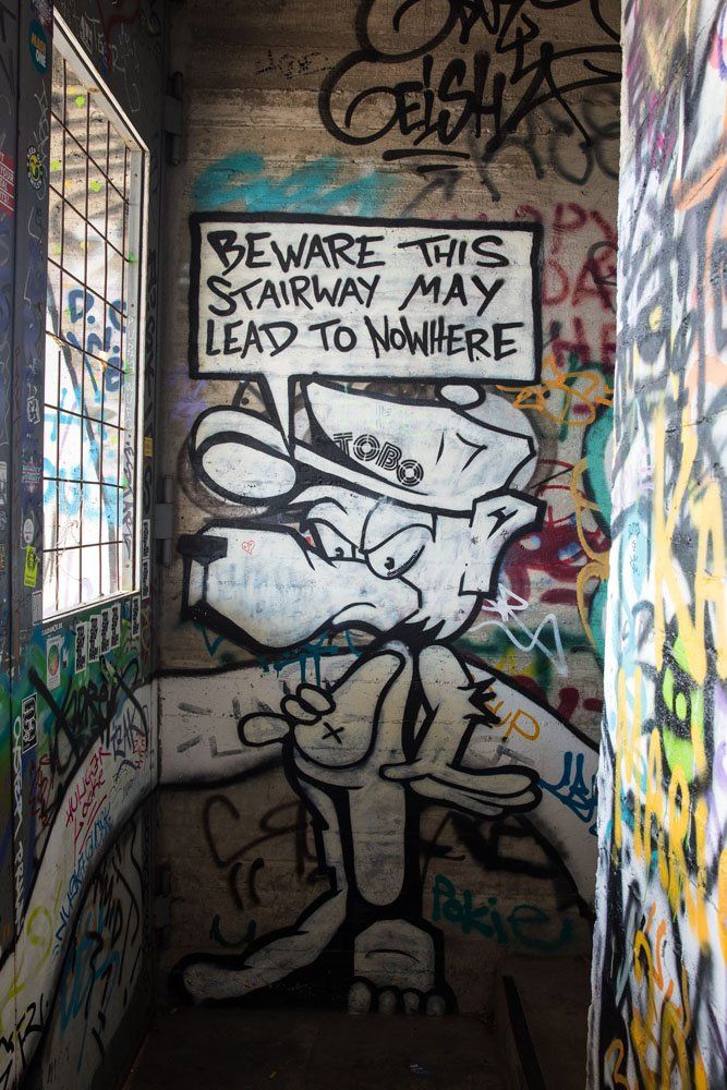 Graffiti at Teufelsberg