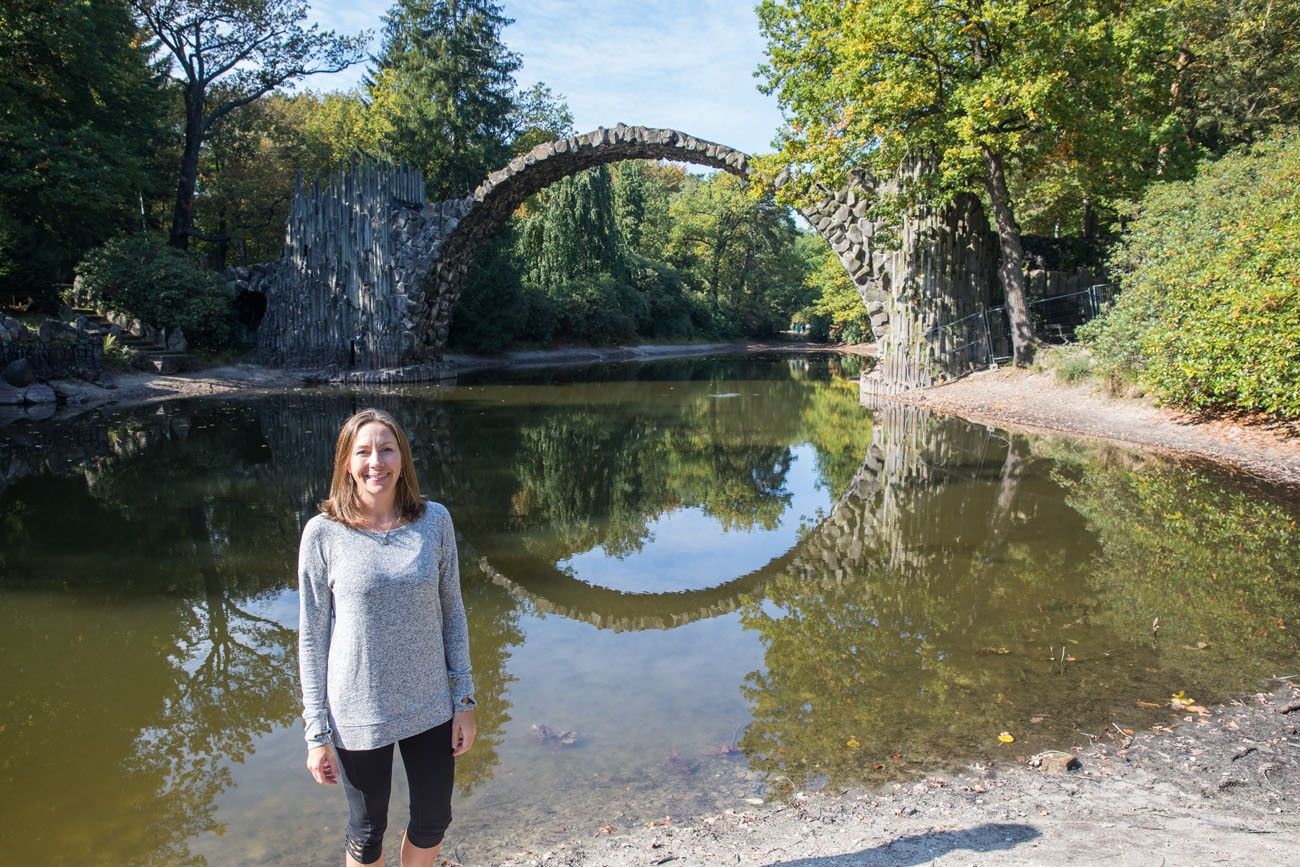 Julie at Rakotzbrucke