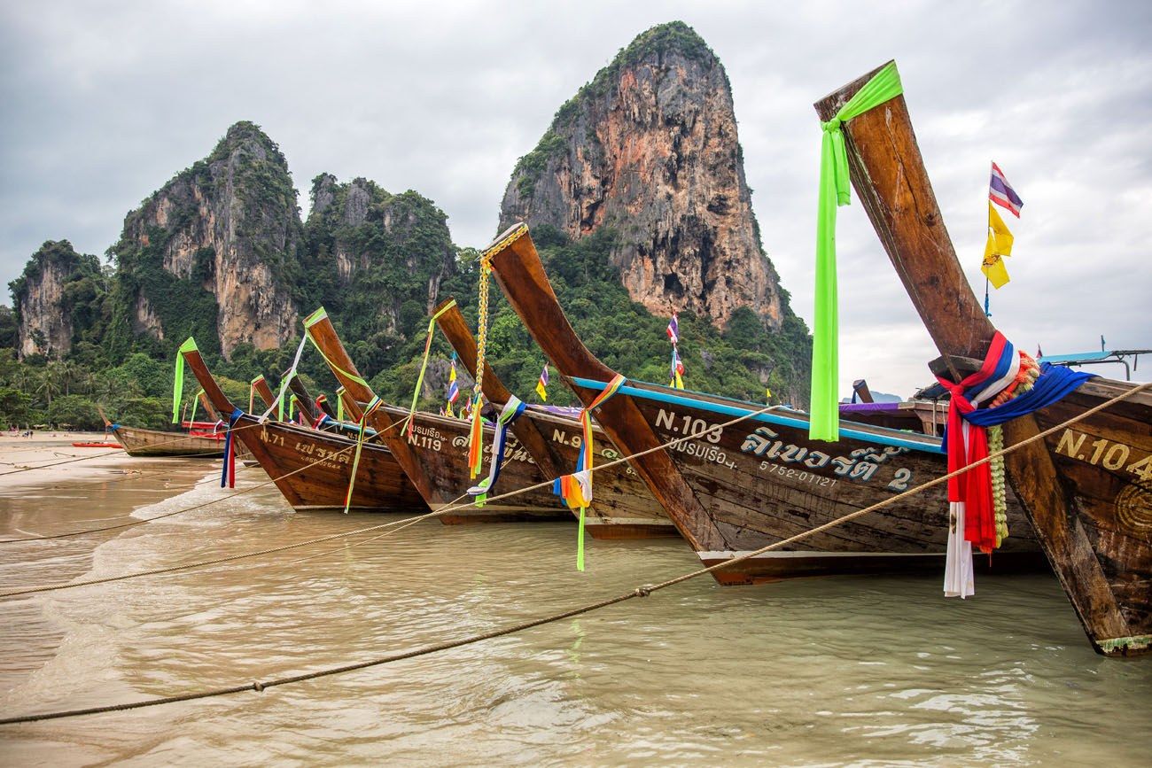 Longtail boats