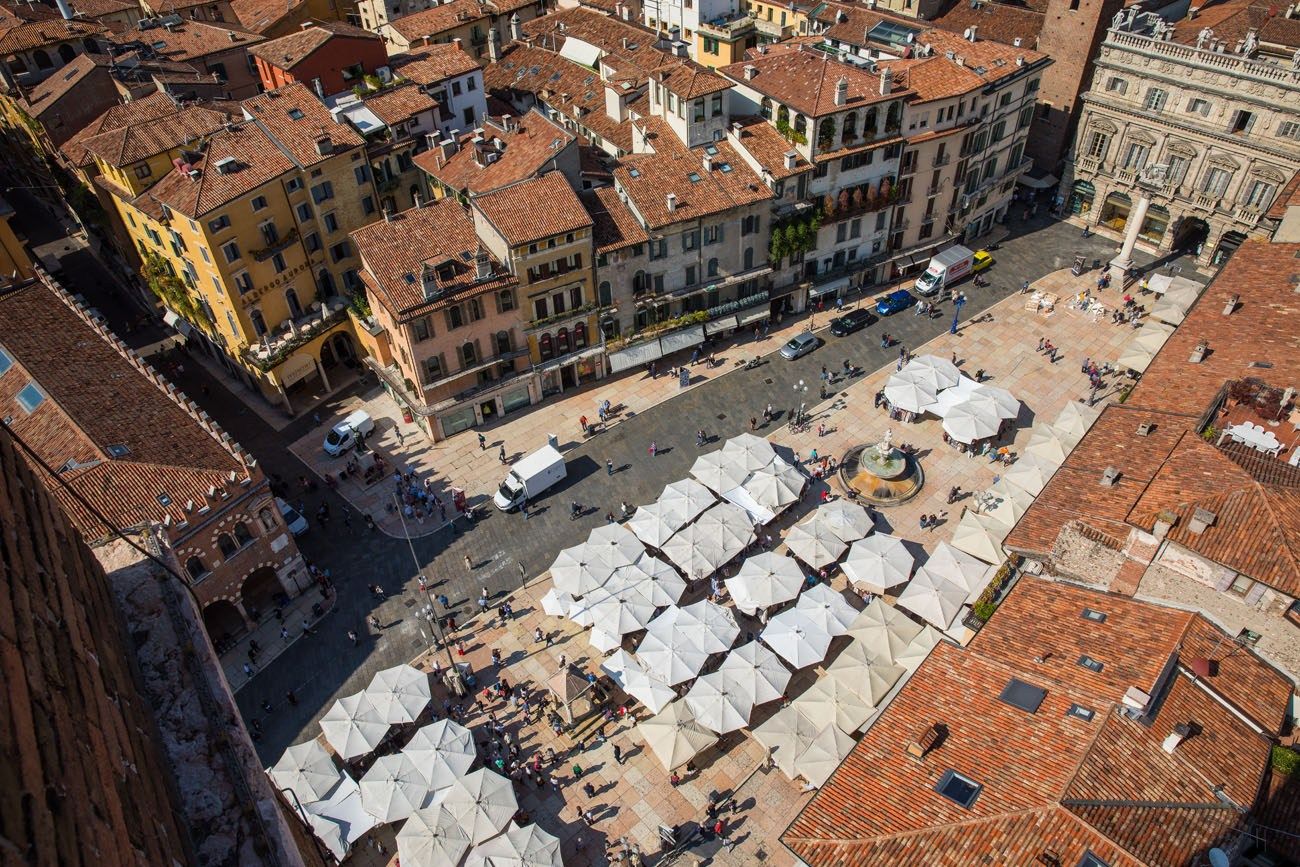 Piazza delle Erbe Verona