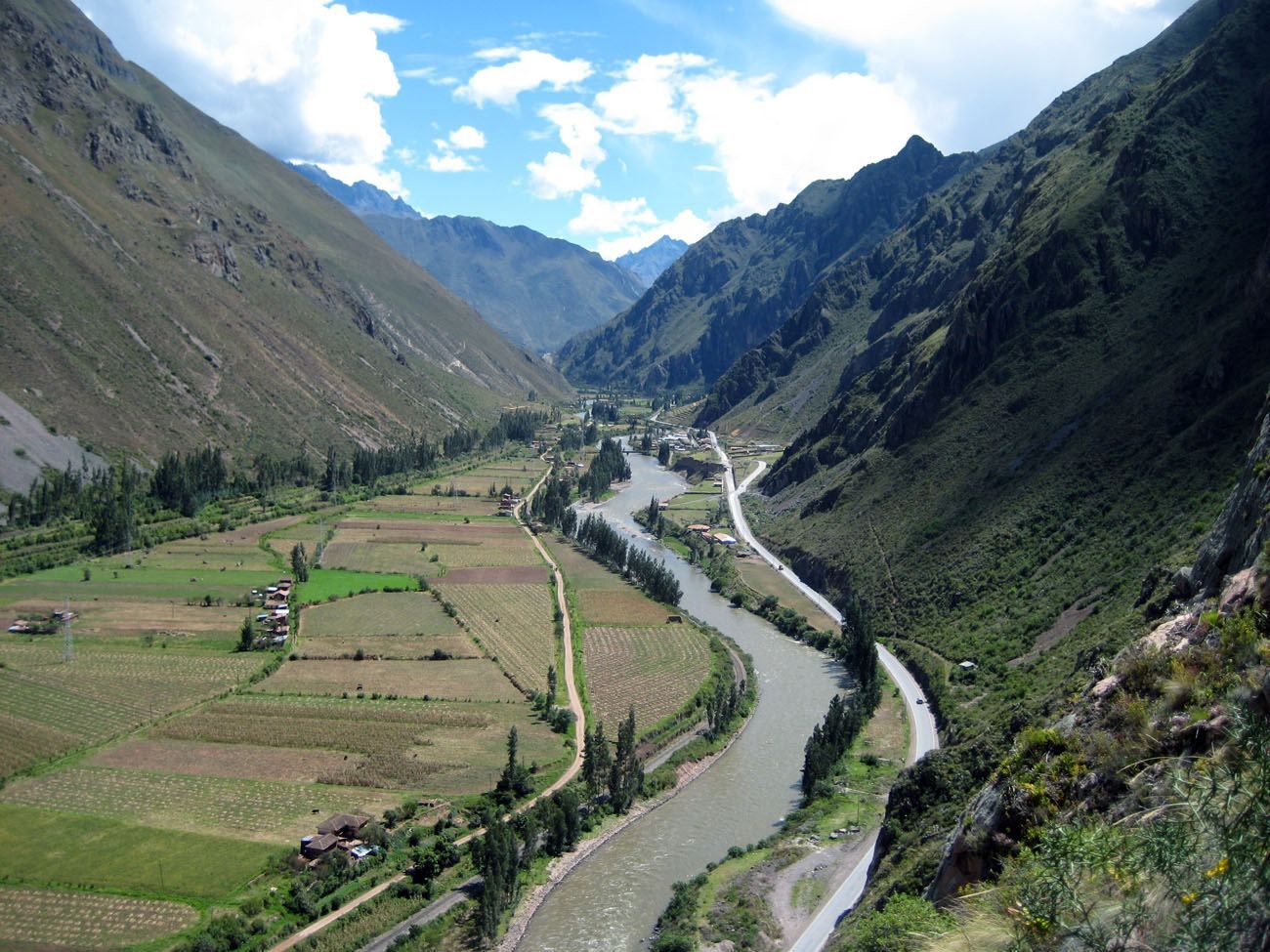 Urabamba River Valley