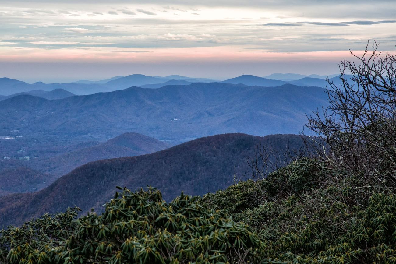 Craggy Pinnacle Sunset