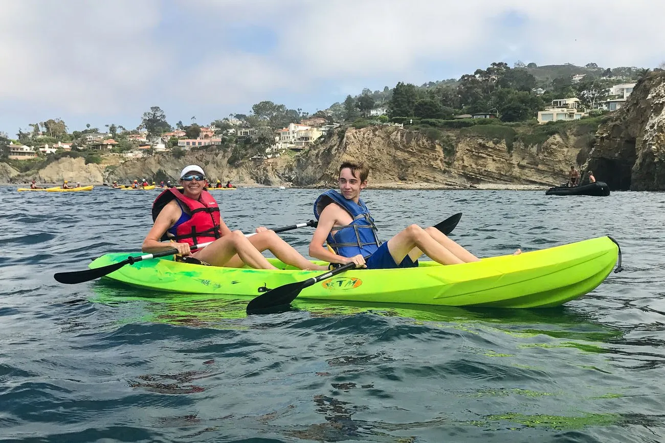 Kayaking La Jolla 