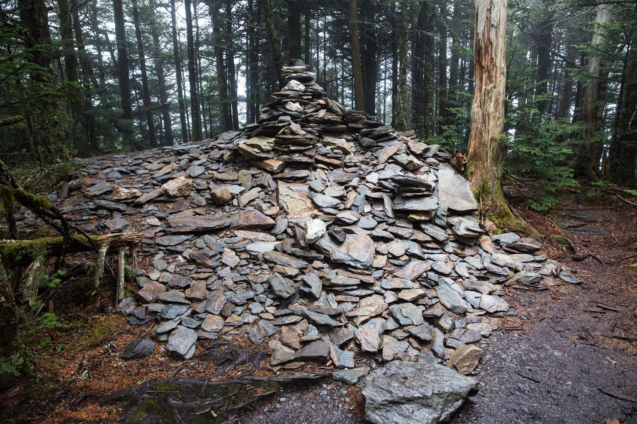 LeConte Summit Cairn