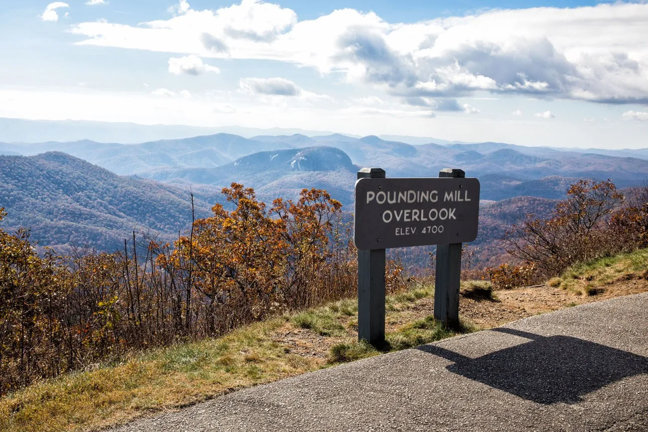 Pounding Mill Overlook