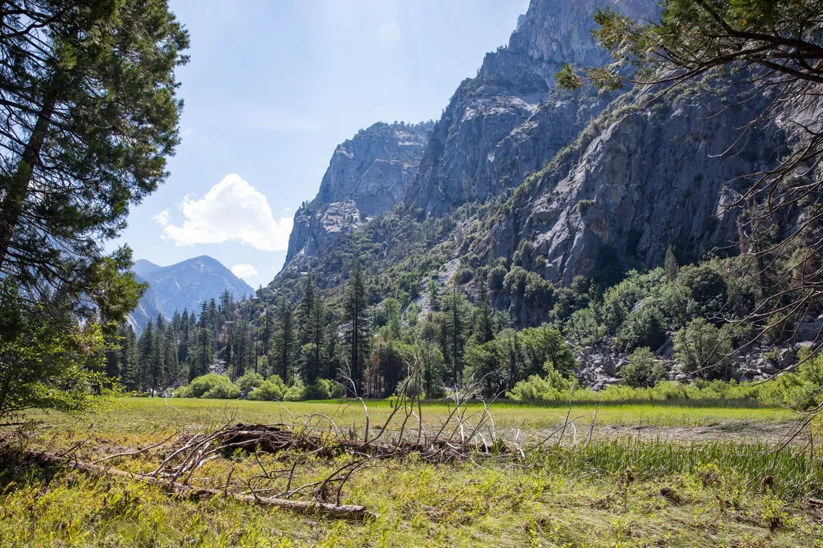 Zumwalt Meadows Kings Canyon and Sequoia