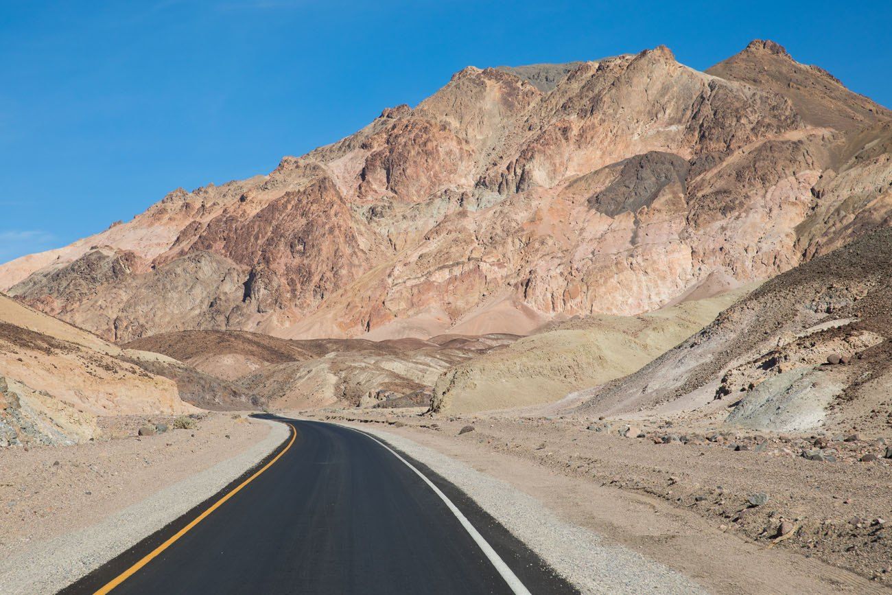 Artists Drive Death Valley