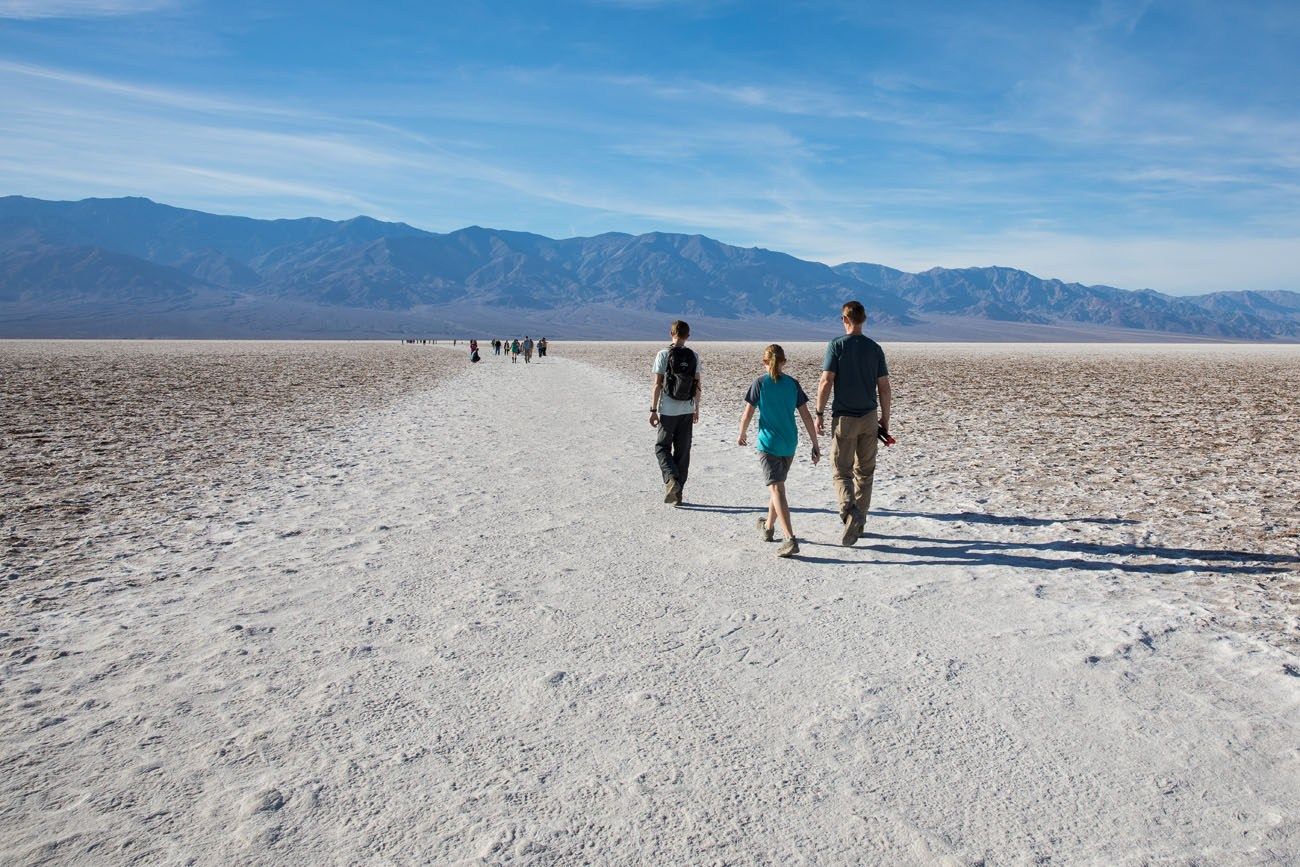 Badwater Basin in December