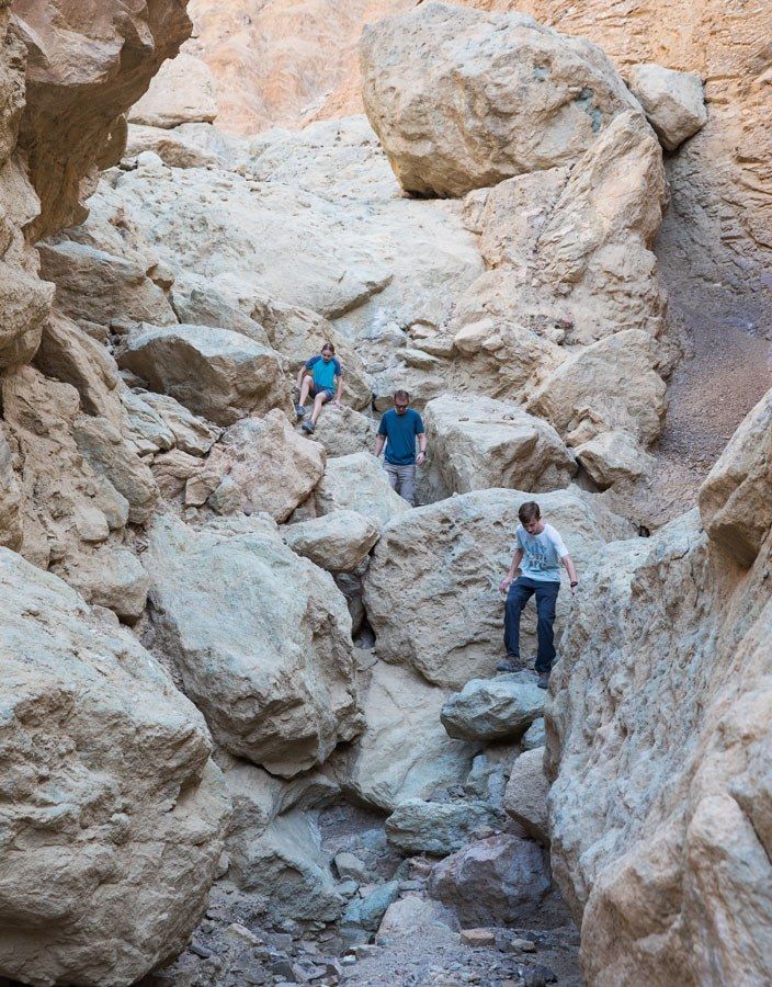 Canyon in Death Valley