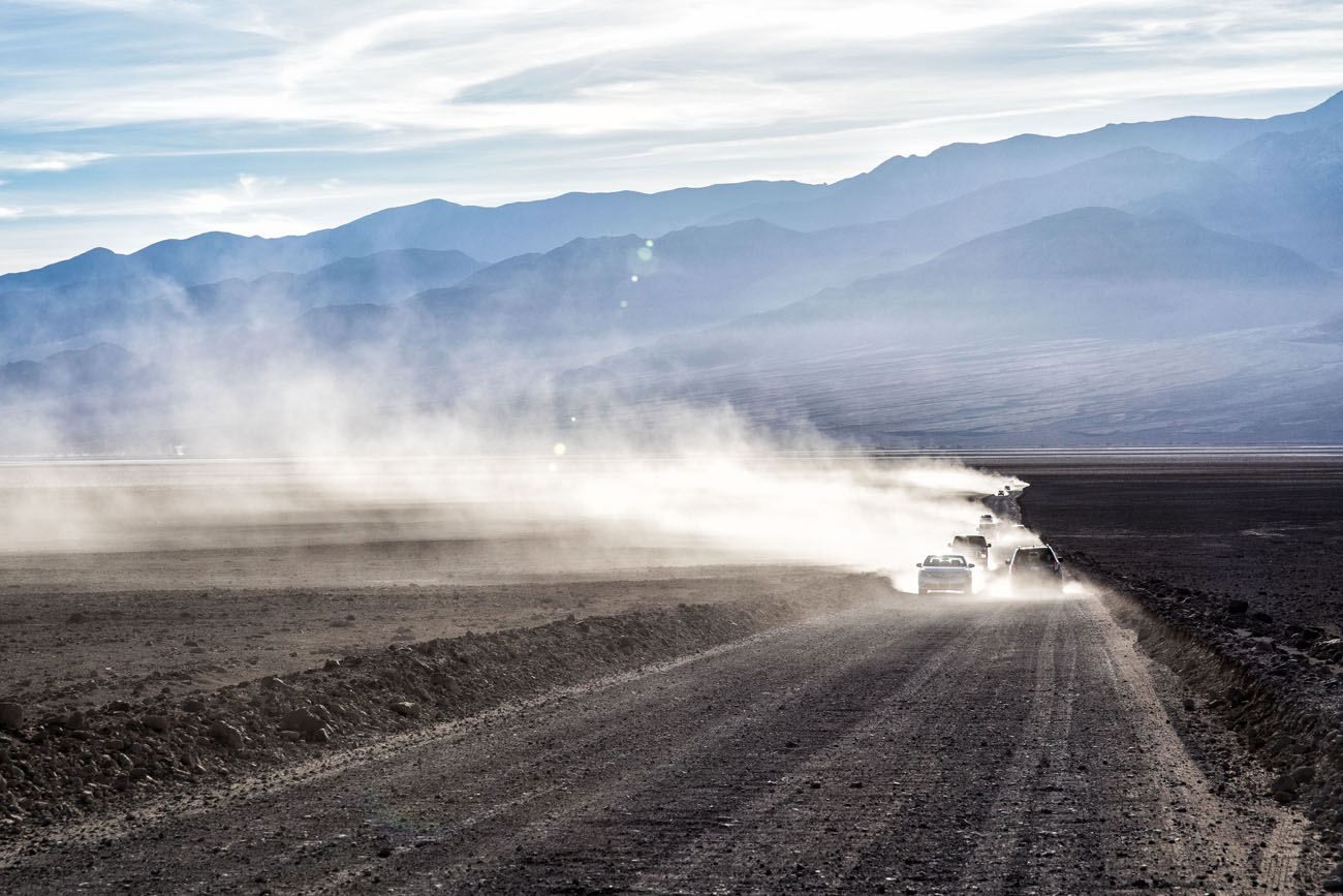 Death Valley Dirt Road