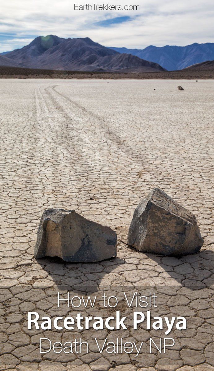 How to visit Racetrack Playa at Death Valley National Park.