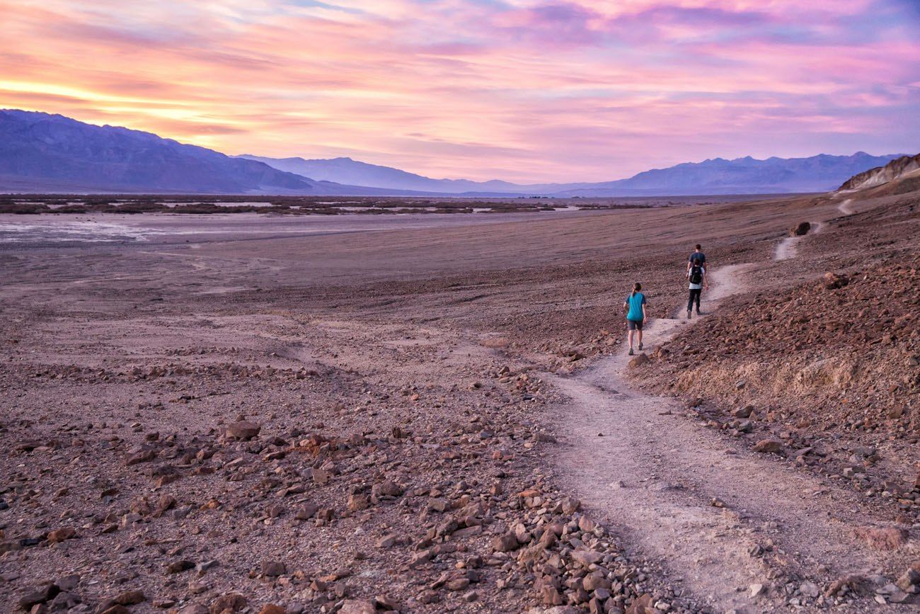 Death Valley sunset