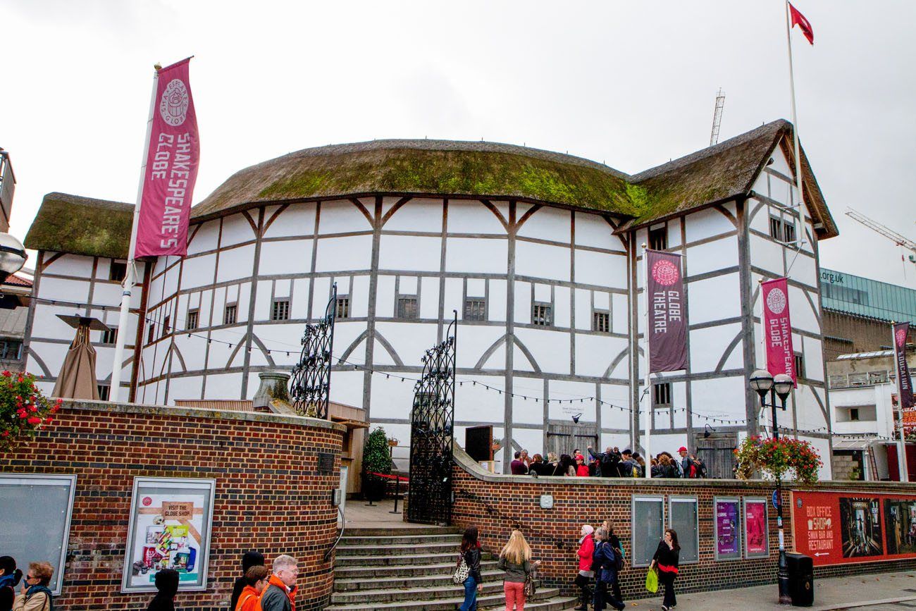 Globe Theater London itinerary