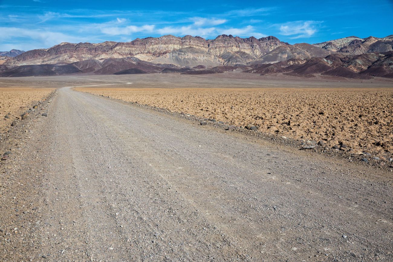 Gravel Road Death Valley