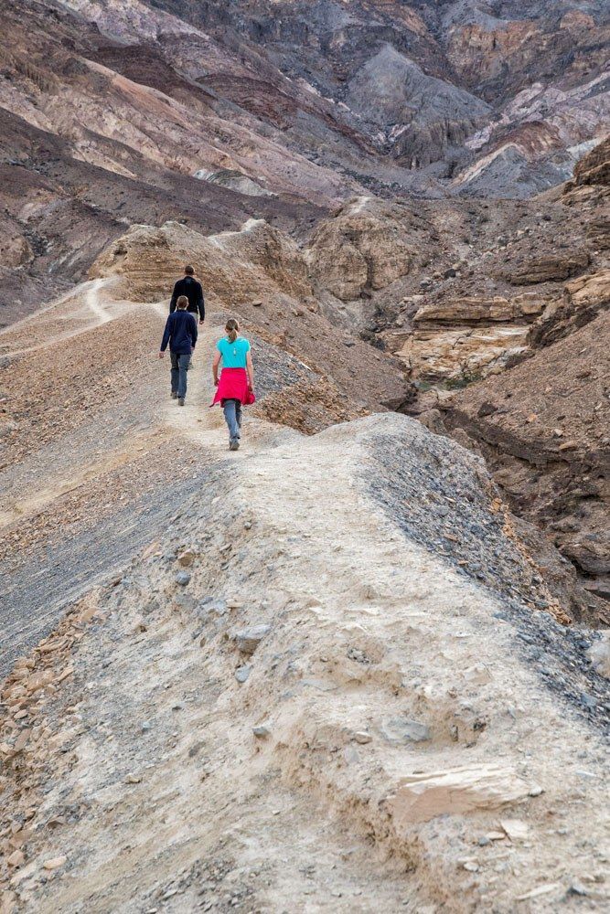 Hiking Trail Death Valley