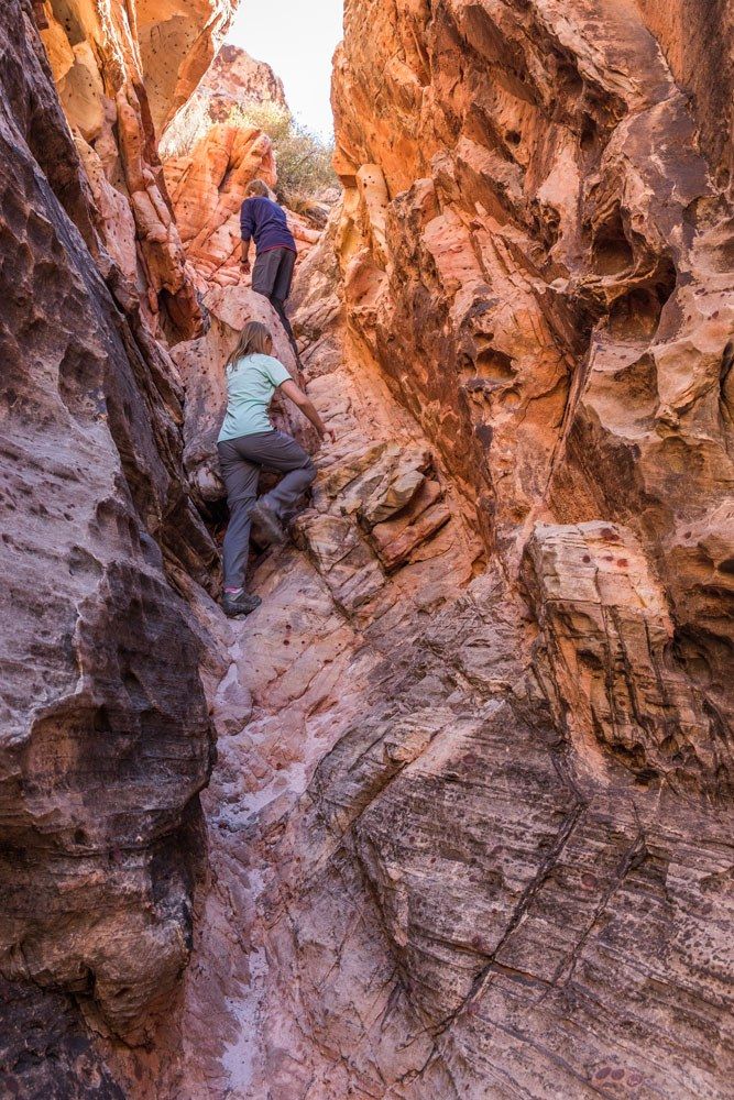 Red Rock Canyon Scrambling