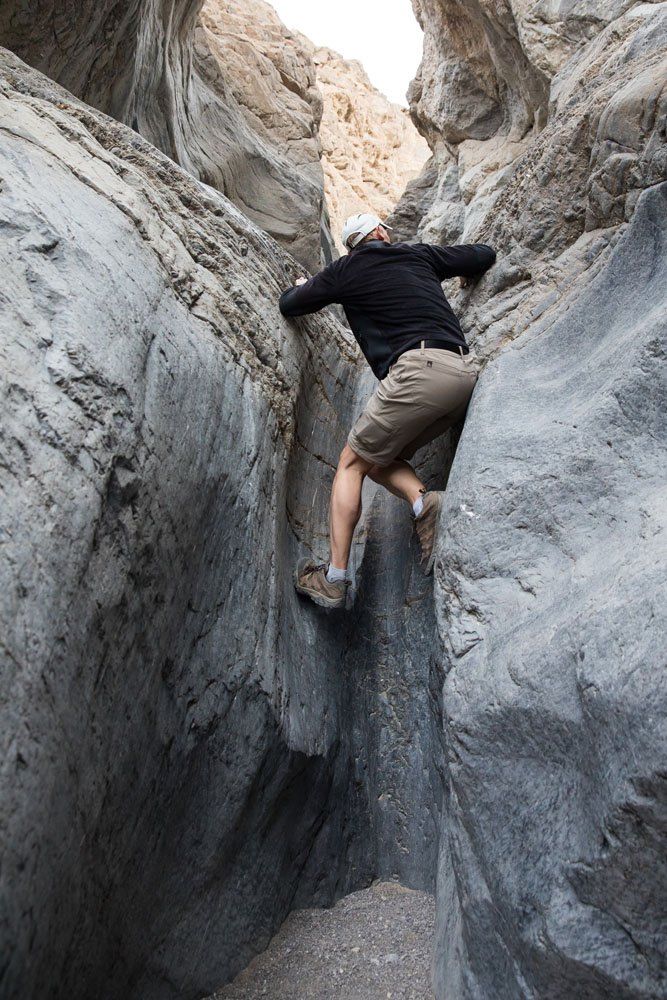 Tim in Grotto Canyon